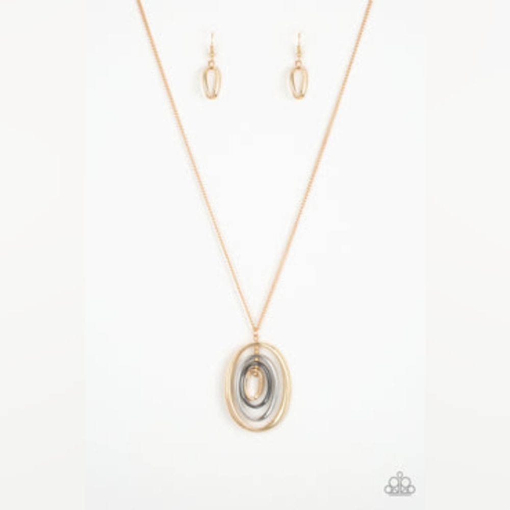 Classic Convergence Gold Necklace - Picture 2 of 3